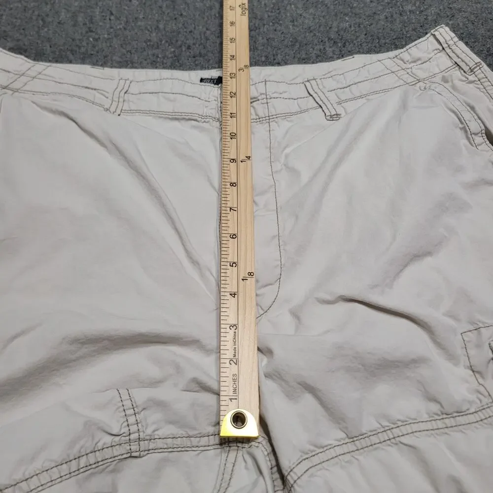 Vintage Y2K Polo Jeans Co Shorts Mens 40 Tan Ralph Lauren Cargo Baggy Streetwear